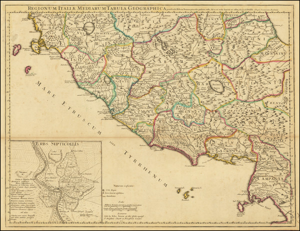 95-Northern Italy Map By John Senex