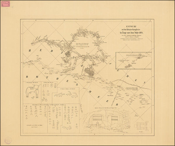 98-Arabian Peninsula Map By Carl Ritter