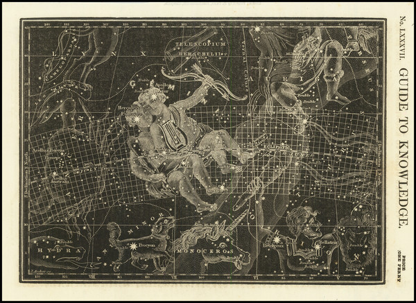 85-Celestial Maps Map By William Pinnock