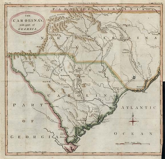 4-Southeast Map By William Gordon