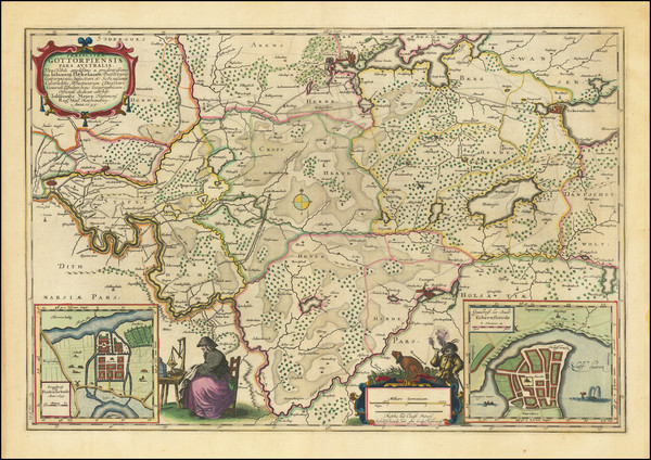 81-Norddeutschland Map By Johannes Mejer / Caspar Danckwerth