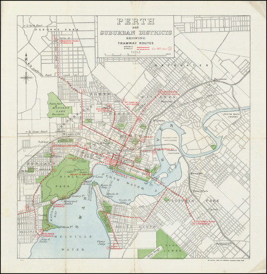 73-Australia Map By Frederick William Simpson