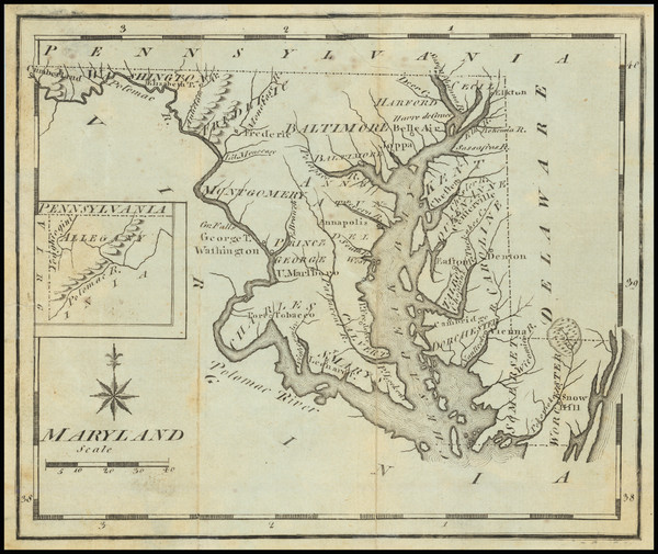 46-Maryland Map By Joseph Scott