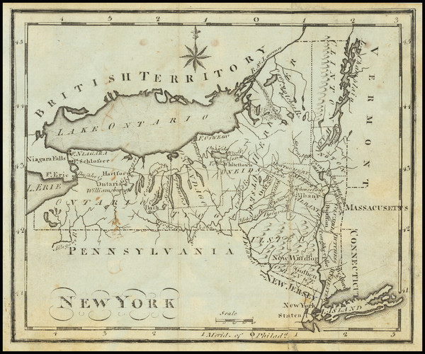 77-New York State Map By Joseph Scott