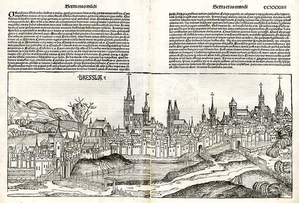 66-Europe and Poland Map By Hartmann Schedel