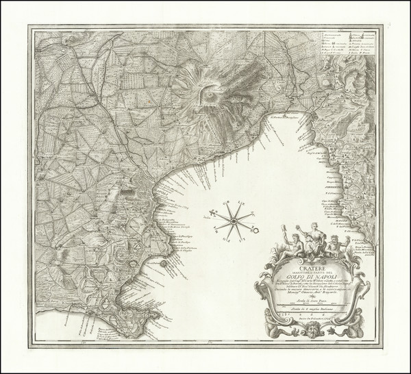 67-Southern Italy Map By P. Gaultier