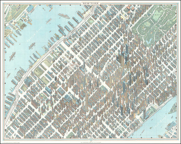 10-New York City and Pictorial Maps Map By Hermann Bollmann