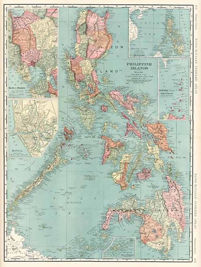 48-Asia and Philippines Map By Rand McNally & Company