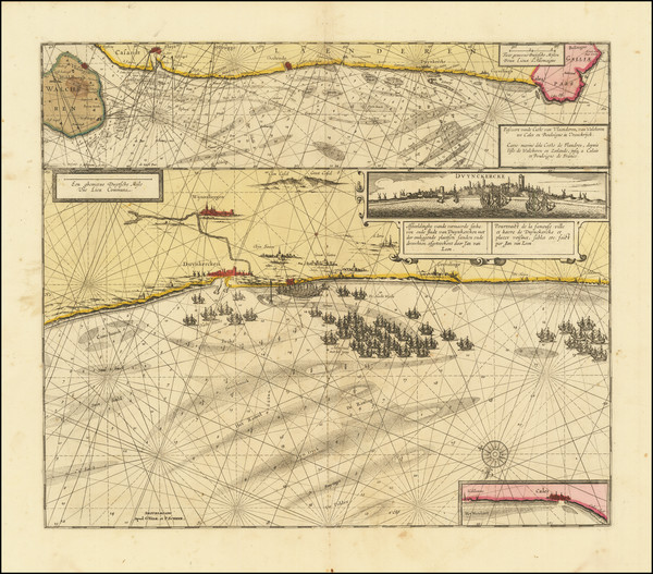 45-Belgium Map By Valk & Schenk