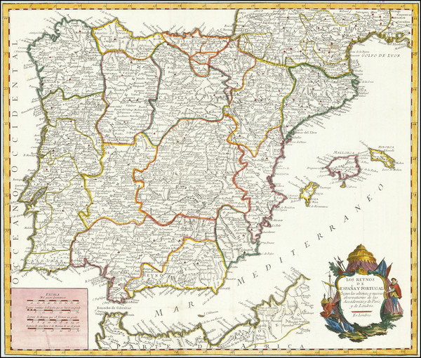 42-Spain and Portugal Map By Pedro Gendron