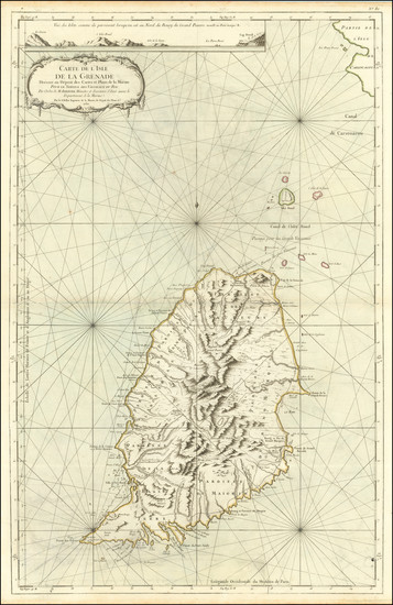 11-Other Islands Map By Jacques Nicolas Bellin