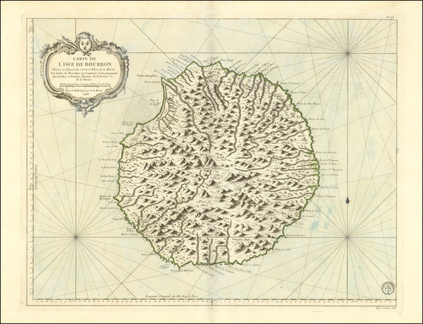 27-African Islands, including Madagascar Map By Depot de la Marine