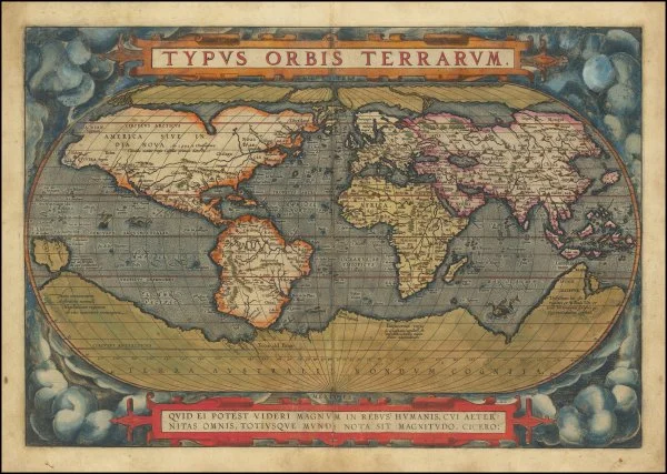Typus Orbis Terrarum | RUDERMAN Maps