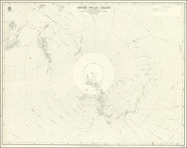 49-Polar Maps Map By British Admiralty