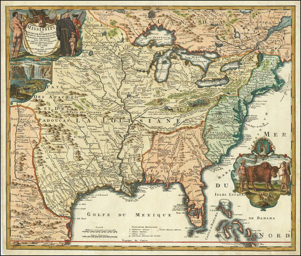 29-United States, South, Southeast, Texas, Midwest, Plains and Southwest Map By Johann Baptist Hom