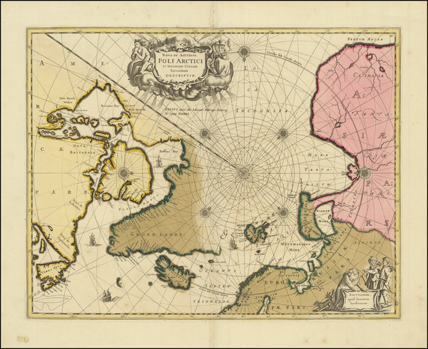 18-Polar Maps, Iceland and Canada Map By Jan Jansson