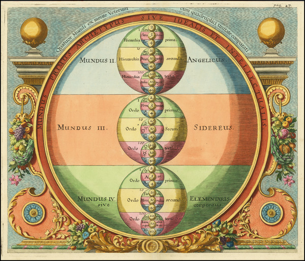 27-Celestial Maps Map By Johann Zahn