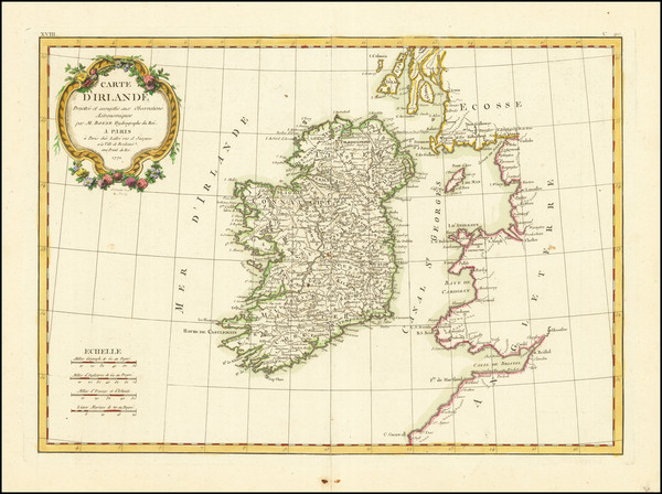 39-Ireland Map By Jean Lattré