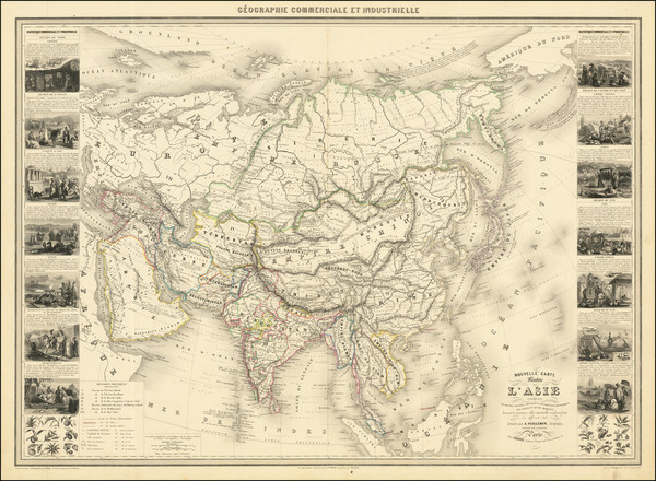 15-Asia and Asia Map By Alexandre Vuillemin