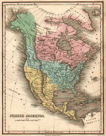 55-North America Map By Anthony Finley