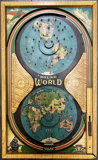 59-World, Pictorial Maps and Curiosities Map By Durable Toy & Novelty Co