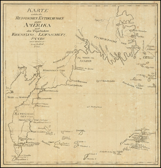 17-Alaska and Russia in Asia Map By Jan Rajnold Forster  &  Matthias Christian Sprengel