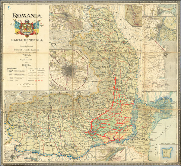 63-Romania Map By 