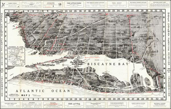 54-Florida Map By Carmel Wilson