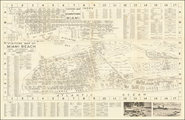 30-Florida Map By Norman Garbush