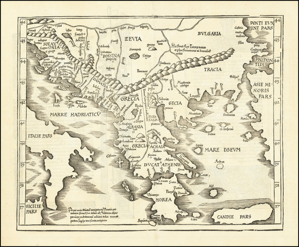 72-Greece Map By Lorenz Fries