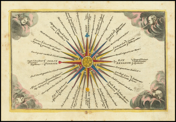 43-Celestial Maps and Curiosities Map By Adam Friedrich Zurner / Johann Christoph Weigel