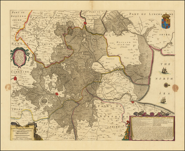 11-England Map By Valk & Schenk