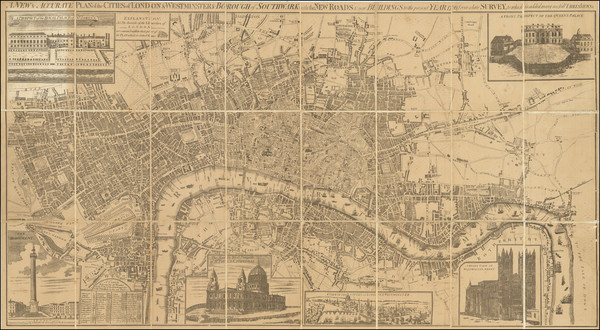 76-London Map By John Evans