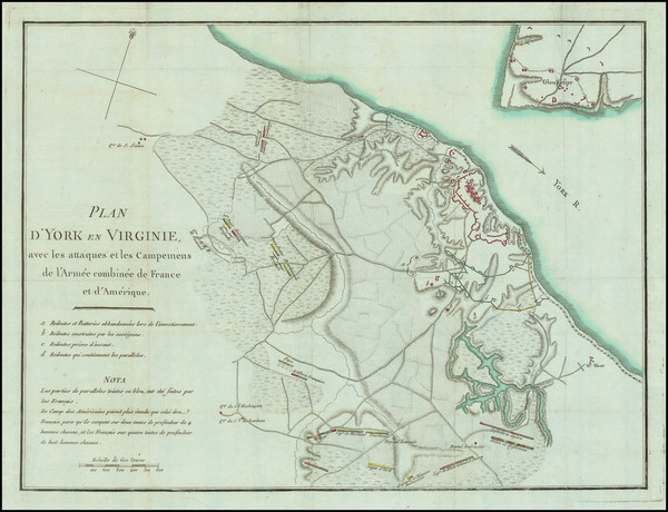 25-South, Virginia and American Revolution Map By Henri Soules