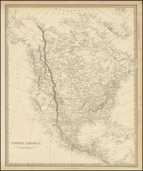 77-Texas and North America Map By SDUK