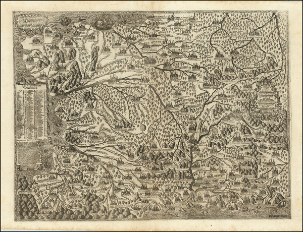 17-Belgium and France Map By Antoine-Fabrice Des Bleyns