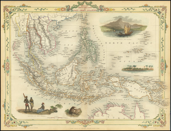 70-Southeast Asia, Philippines, Indonesia, Malaysia and Thailand, Cambodia, Vietnam Map By John Ta