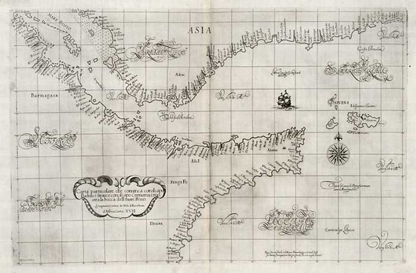 0-Asia, Middle East, Africa, North Africa and East Africa Map By Robert Dudley