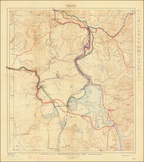 79-Wyoming Map By U.S. Geological Survey