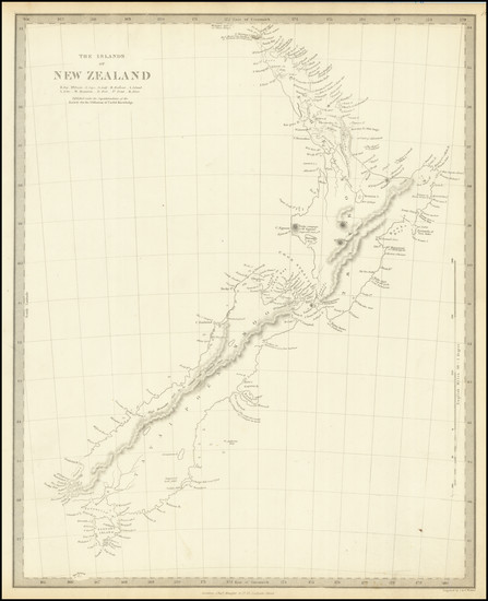 33-New Zealand Map By SDUK