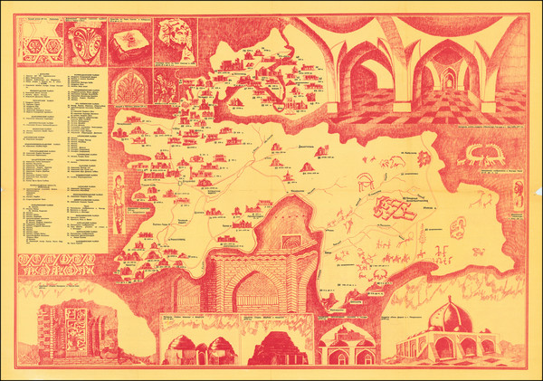 8-Central Asia & Caucasus and Russia in Asia Map By A Tоатов