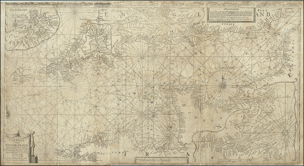 29-British Isles, England and Nord et Nord-Est Map By William Mount / Thomas Page