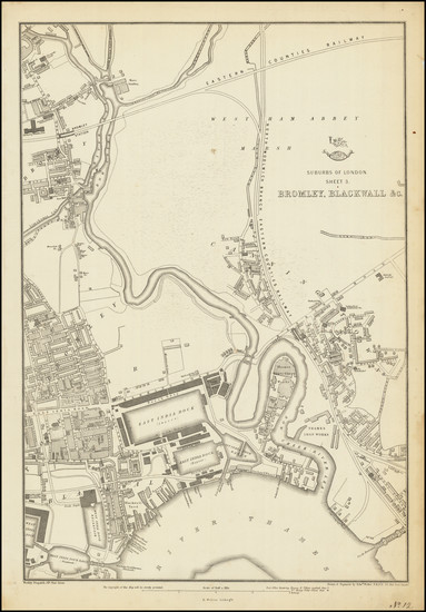 3-London Map By Edward Weller