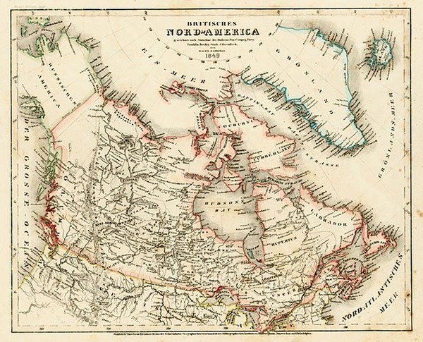 27-Alaska and Canada Map By Joseph Meyer