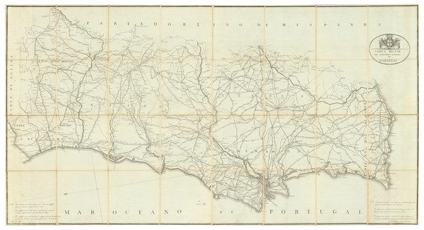 53-Portugal Map By Romão Eloy de Almeida 