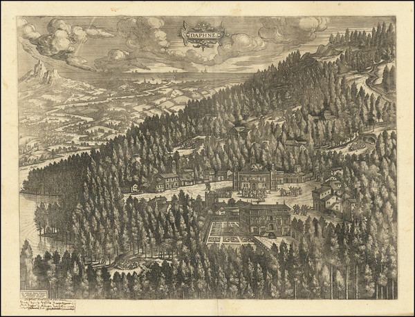 77-Middle East Map By Abraham Ortelius