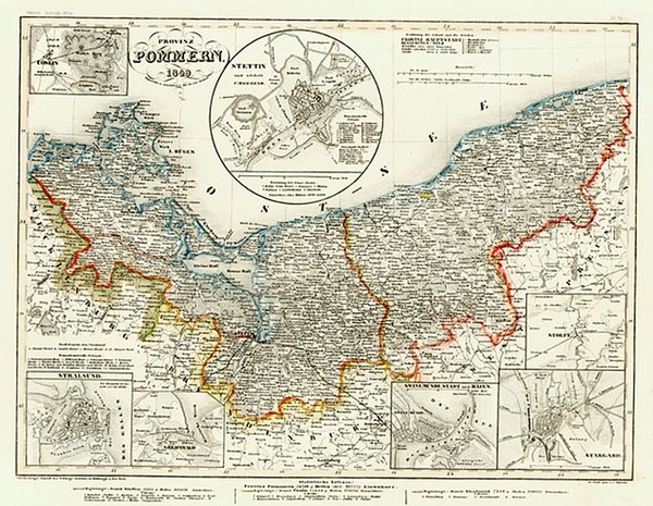 47-Europe and Germany Map By Joseph Meyer