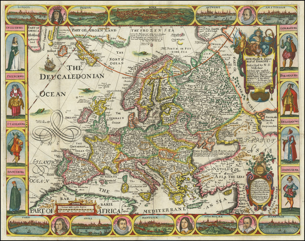29-Europe Map By Robert Walton