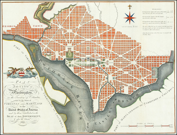 81-Washington, D.C. Map By John Russell