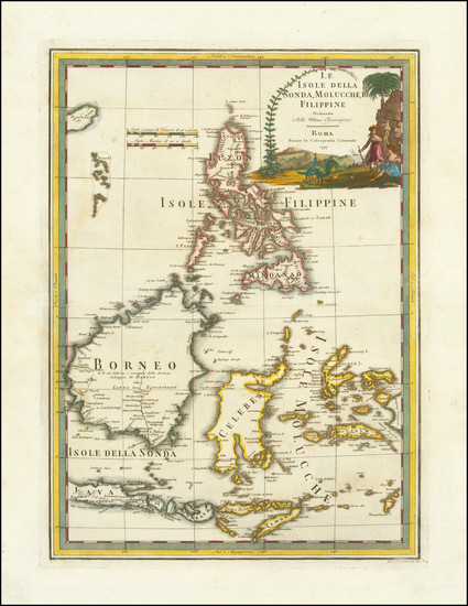 31-Philippines and Indonesia Map By Giovanni Maria Cassini